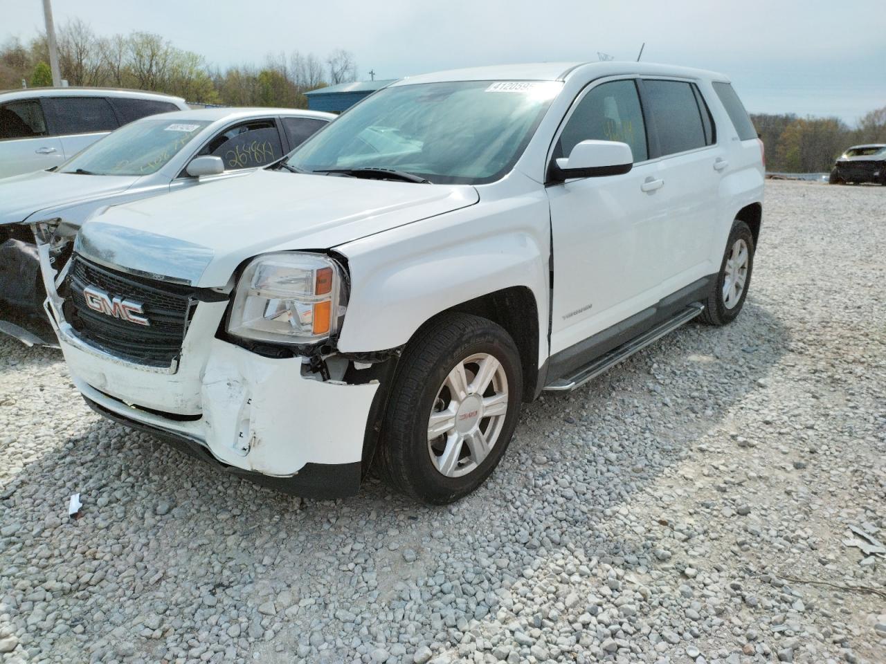 Photo 2 from auction – 2015 GMC TERRAIN SL with VIN 2GKALMEK1F6220605