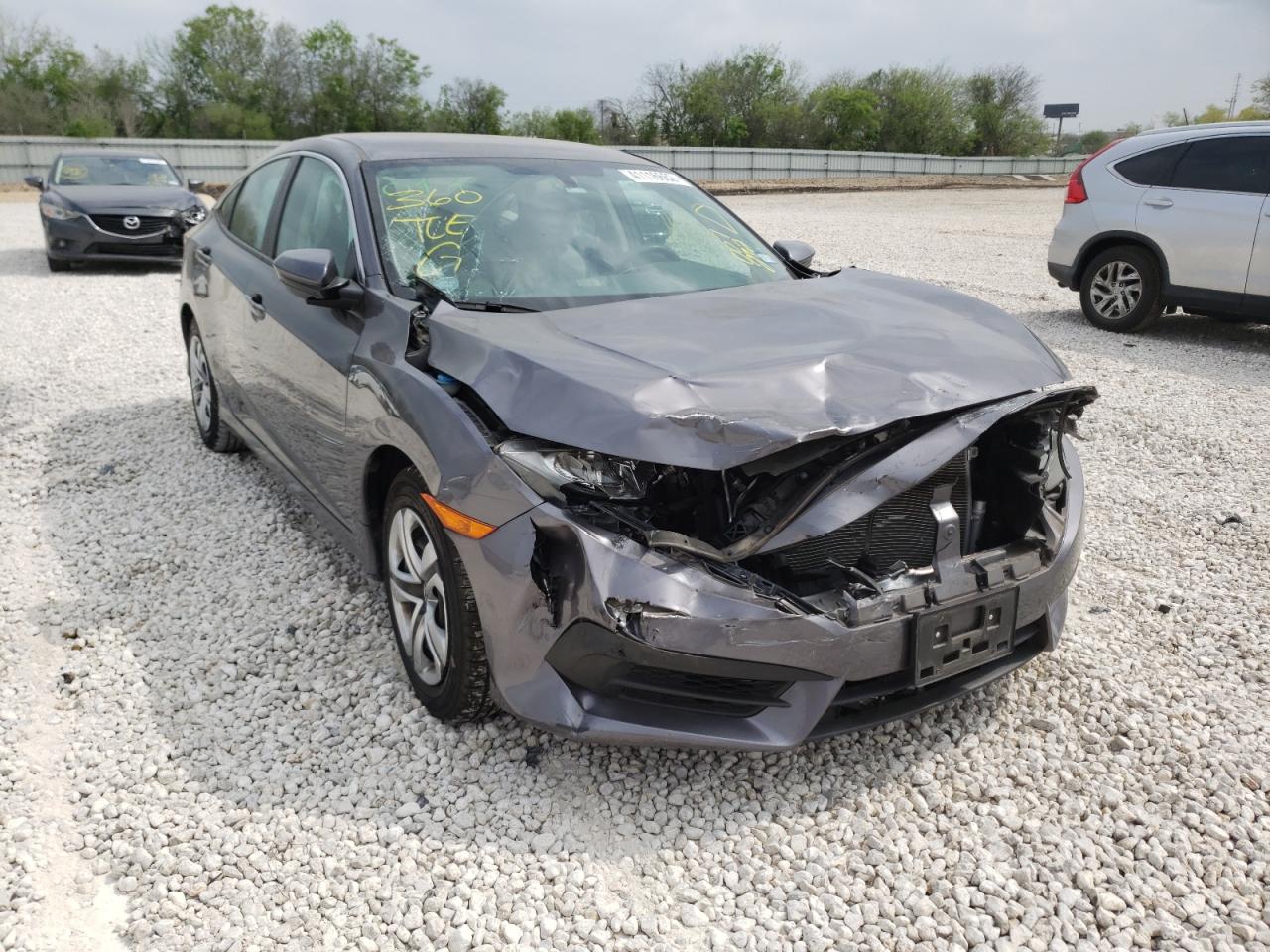 HONDA CIVIC LX 2016 with VIN 19XFC2F54GE007292 - Photo from auction