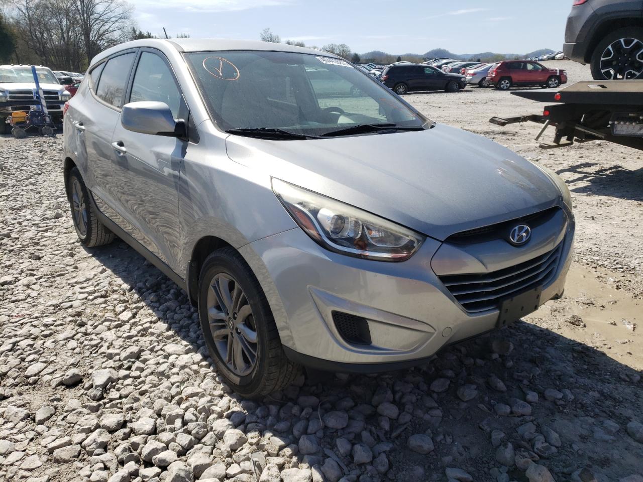 HYUNDAI TUCSON GLS 2014 with VIN KM8JT3AF1EU843975 - Photo from auction