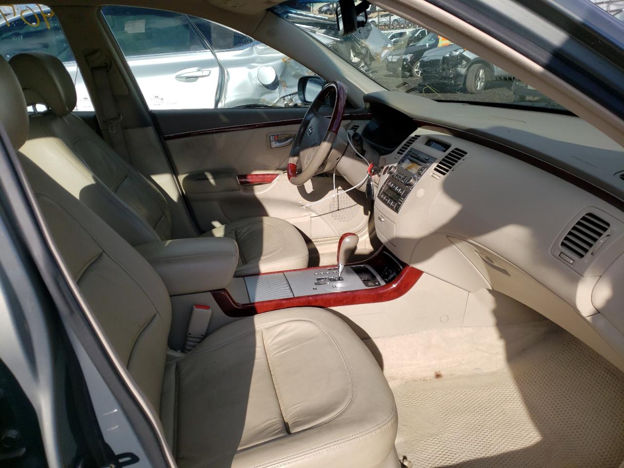 Photo 5 from auction – 2008 HYUNDAI AZERA SE with VIN KMHFC46F68A263499