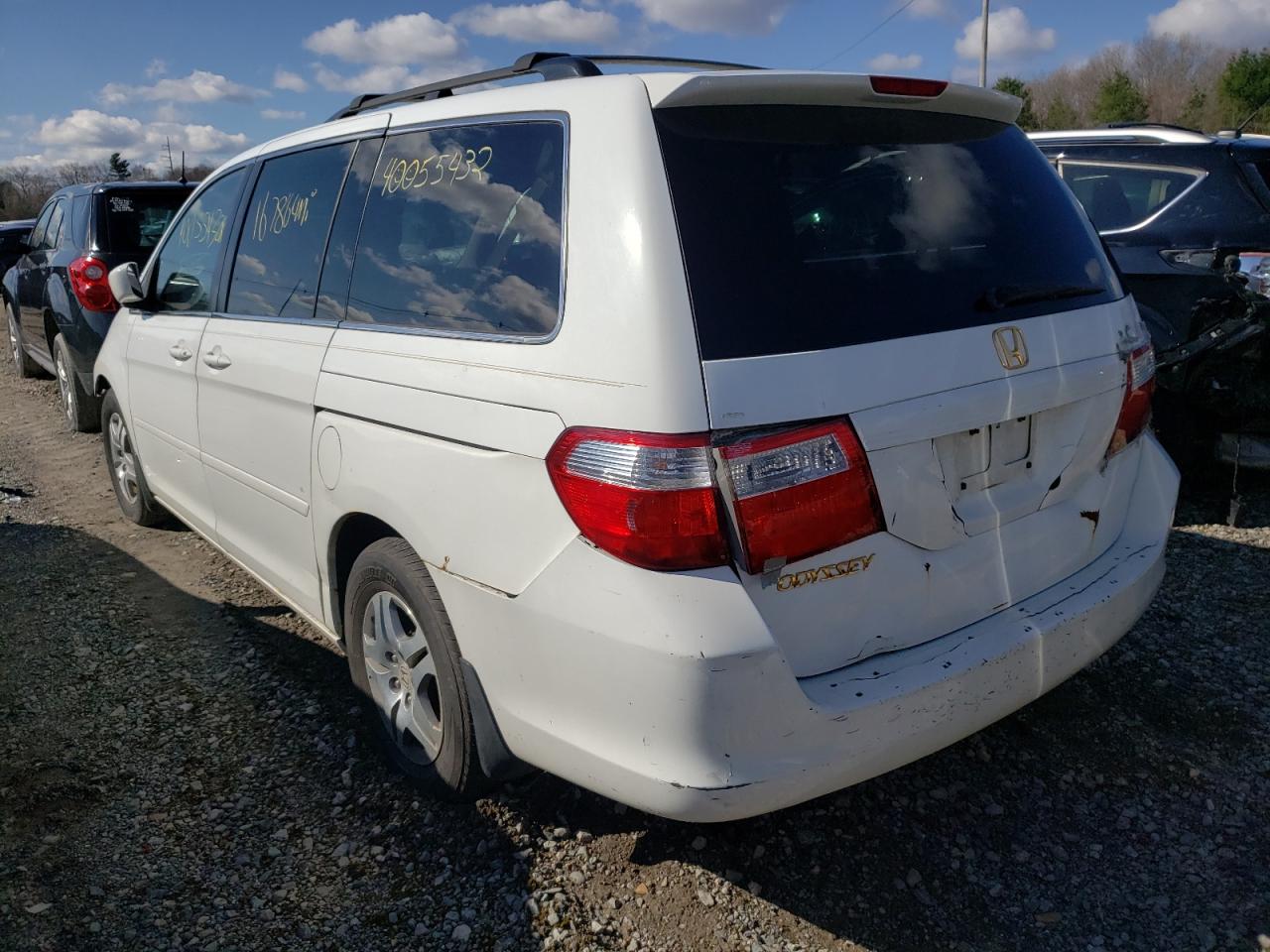 Photo 3 from auction – 2007 HONDA ODYSSEY EX with VIN 5FNRL38657B401127