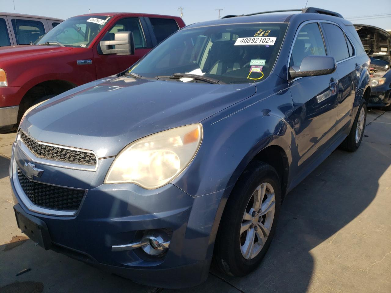Photo 2 from auction – 2011 CHEVROLET EQUINOX LT with VIN 2CNALPEC2B6356849