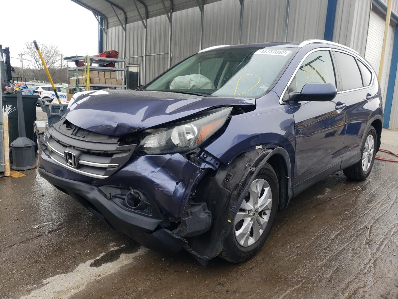 Photo 2 from auction – 2013 HONDA CR-V EXL with VIN 2HKRM3H73DH504694