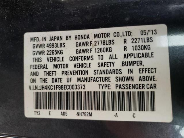 Photo 10 from auction – 2014 ACURA RLX ADVANC with VIN JH4KC1F98EC003373