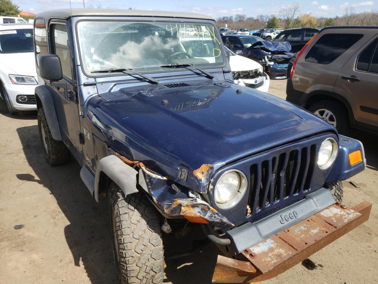 JEEP WRANGLER X 2006 with VIN 1J4FA39S66P762451 - Photo from auction