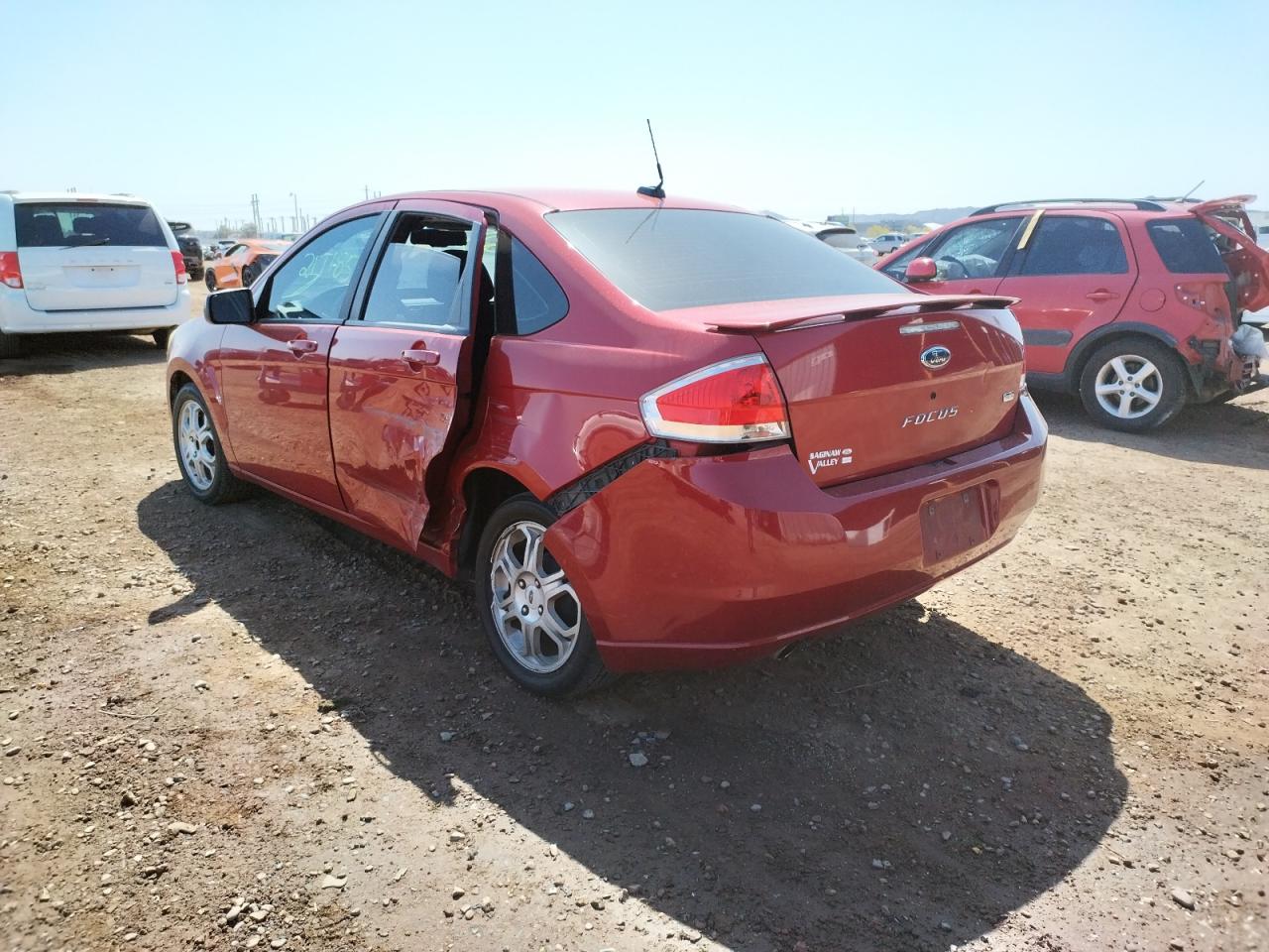 Photo 3 from auction – 2009 FORD FOCUS SES with VIN 1FAHP36N09W244699