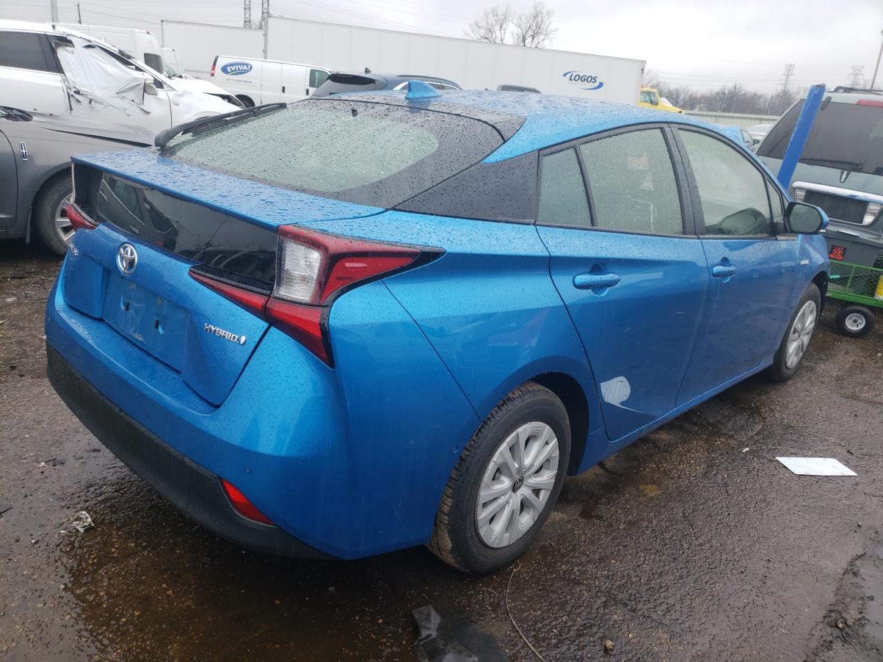 Photo 4 from auction – 2019 TOYOTA PRIUS with VIN JTDKARFU0K3092023