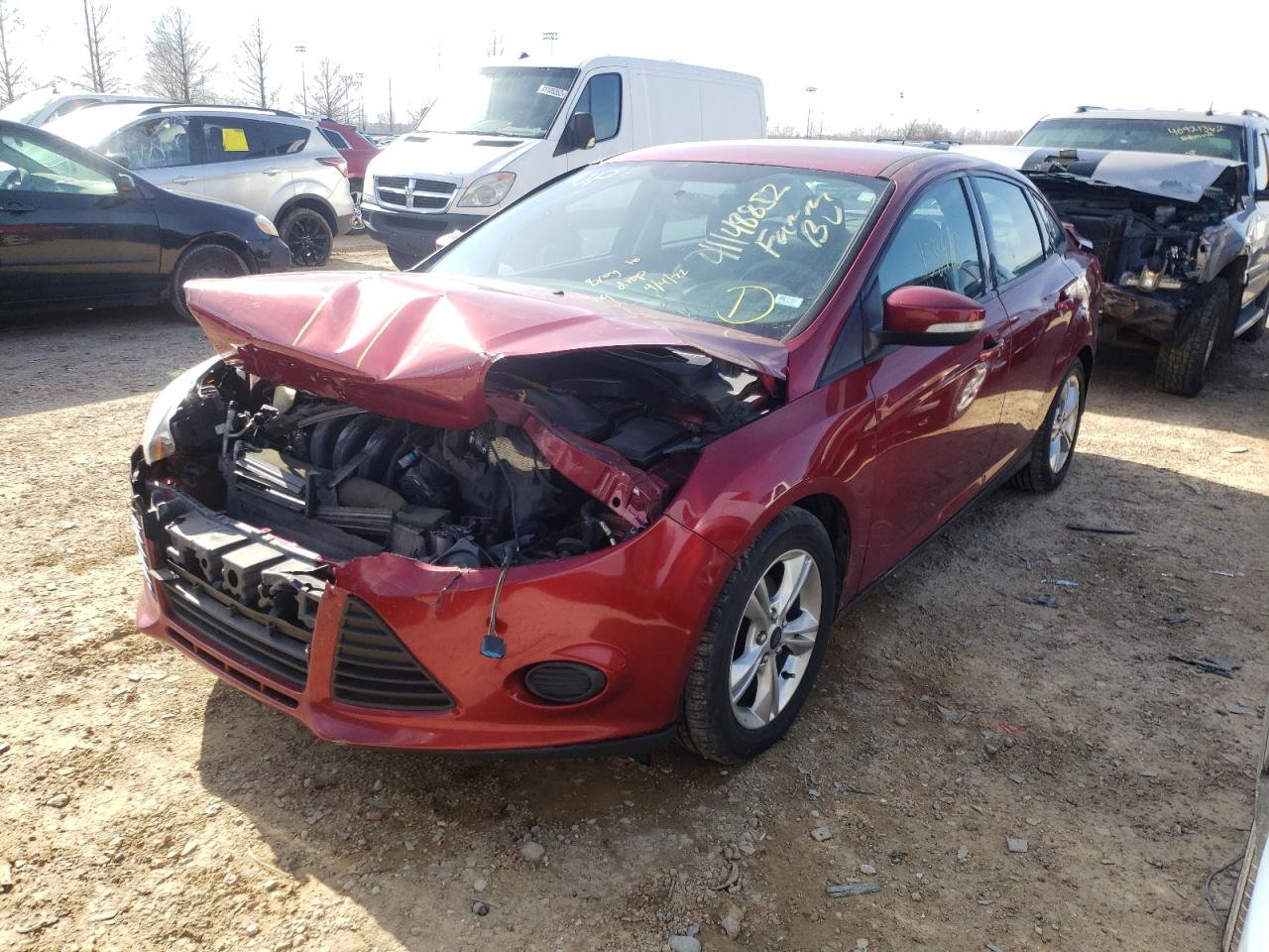 Photo 2 from auction – 2014 FORD FOCUS SE with VIN 1FADP3F25EL242009