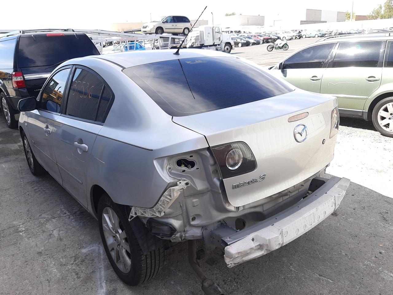 Photo 3 from auction – 2008 MAZDA 3 S with VIN JM1BK323681843427