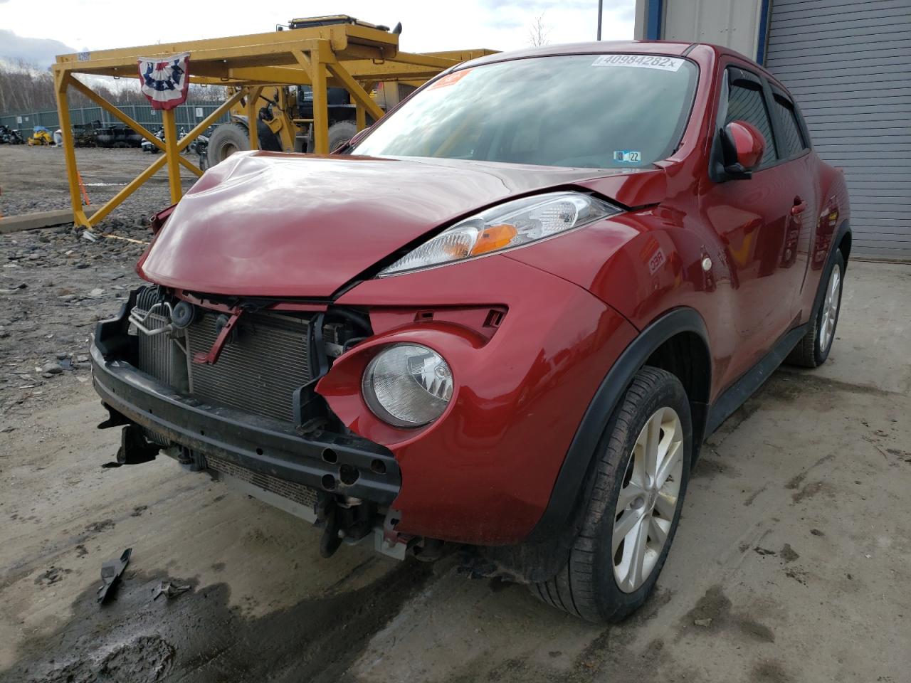 Photo 2 from auction – 2014 NISSAN JUKE S with VIN JN8AF5MVXET484453