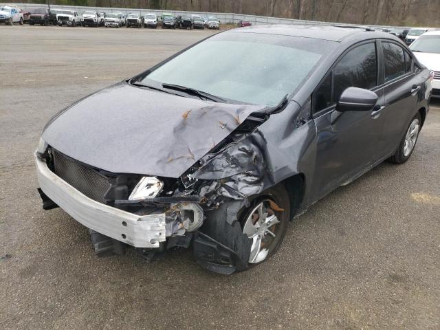 Photo 2 from auction – 2014 HONDA CIVIC LX with VIN 19XFB2F57EE245444