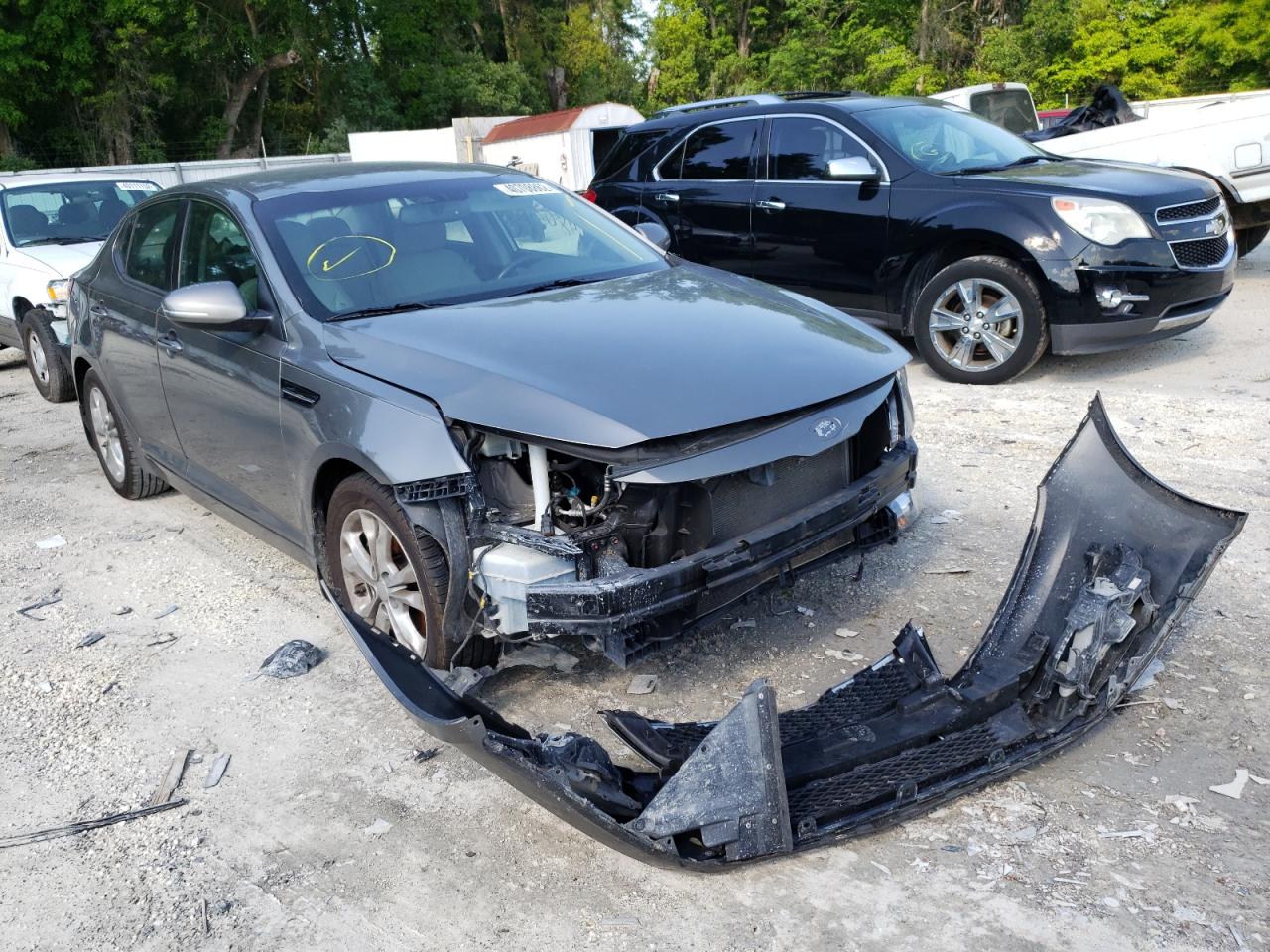 KIA OPTIMA EX 2013 with VIN 5XXGN4A7XDG144372 - Photo from auction