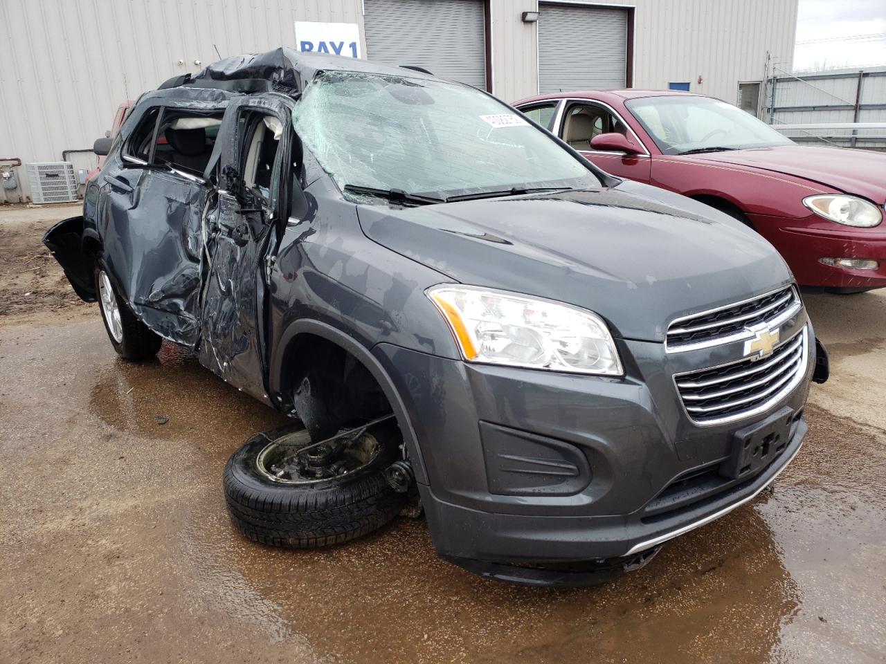 CHEVROLET TRAX 1LT 2016 с VIN 3GNCJLSB2GL267896 - Фото с аукциона