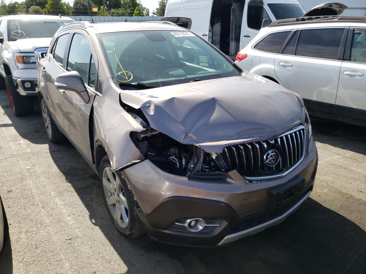 BUICK ENCORE 2014 with VIN KL4CJCSB8EB586656 - Photo from auction