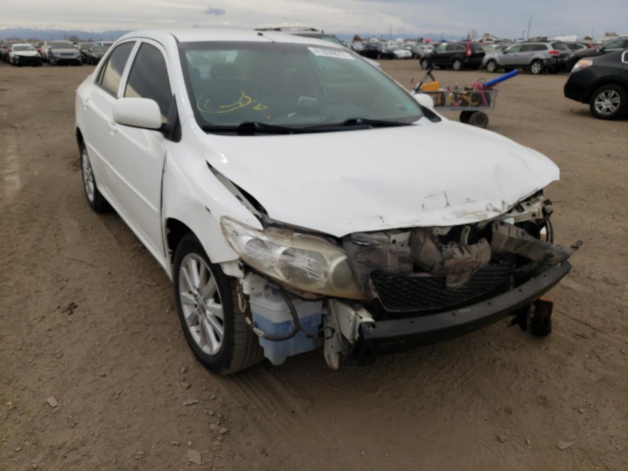 TOYOTA COROLLA 2009 with VIN JTDBL40E89J041874 - Photo from auction
