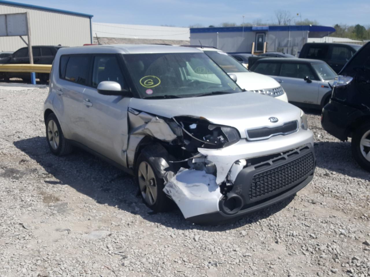 KIA SOUL 2015 with VIN KNDJN2A20F7806390 - Photo from auction