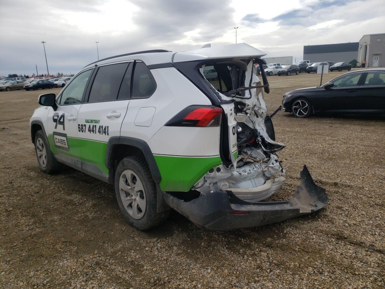 Photo 3 from auction – 2021 TOYOTA RAV4 LE with VIN 2T3B1RFV3MC222693