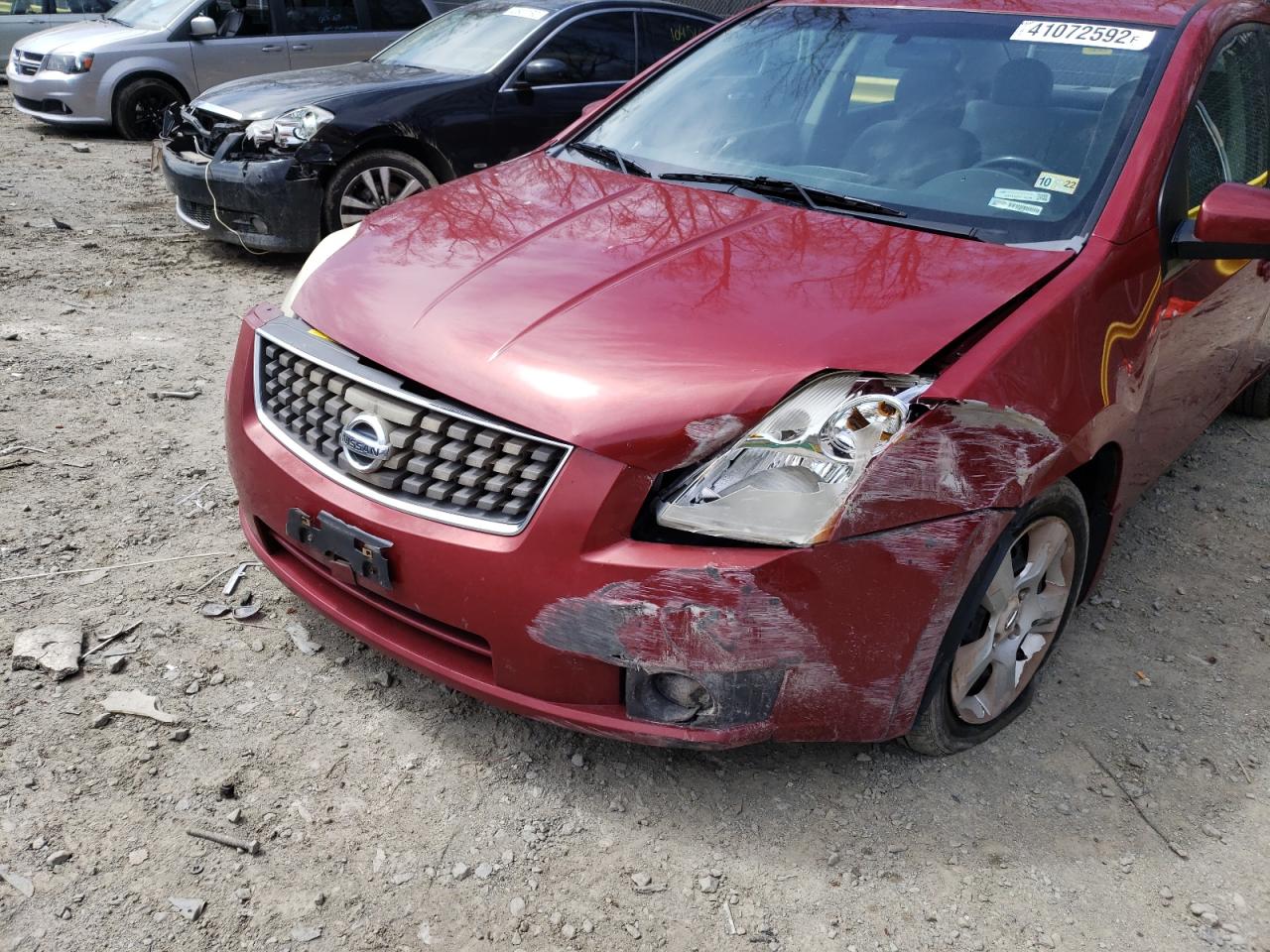 Photo 9 from auction – 2007 NISSAN SENTRA 2.0 with VIN 3N1AB61E07L666867