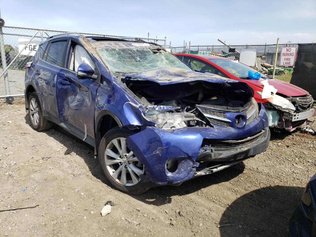 TOYOTA RAV4 LIMIT 2015 with VIN 2T3DFREV2FW314701 - Photo from auction
