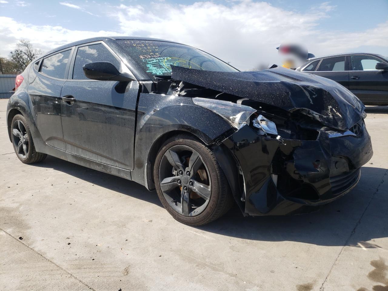 HYUNDAI VELOSTER 2012 with VIN KMHTC6AD5CU049258 - Photo from auction