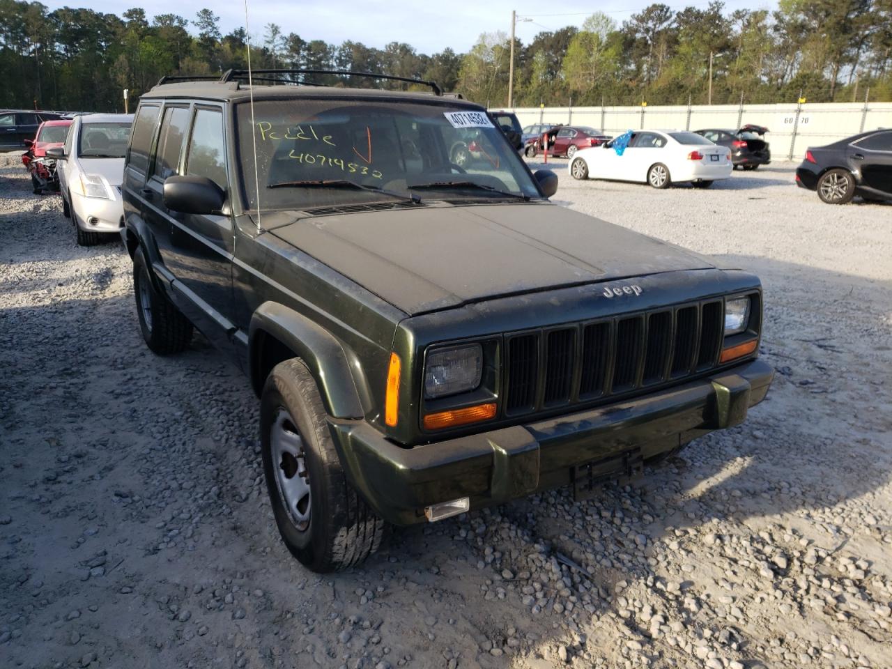 Photo 1 from auction – 1998 JEEP CHEROKEE S with VIN 1J4FJ68S3WL264492