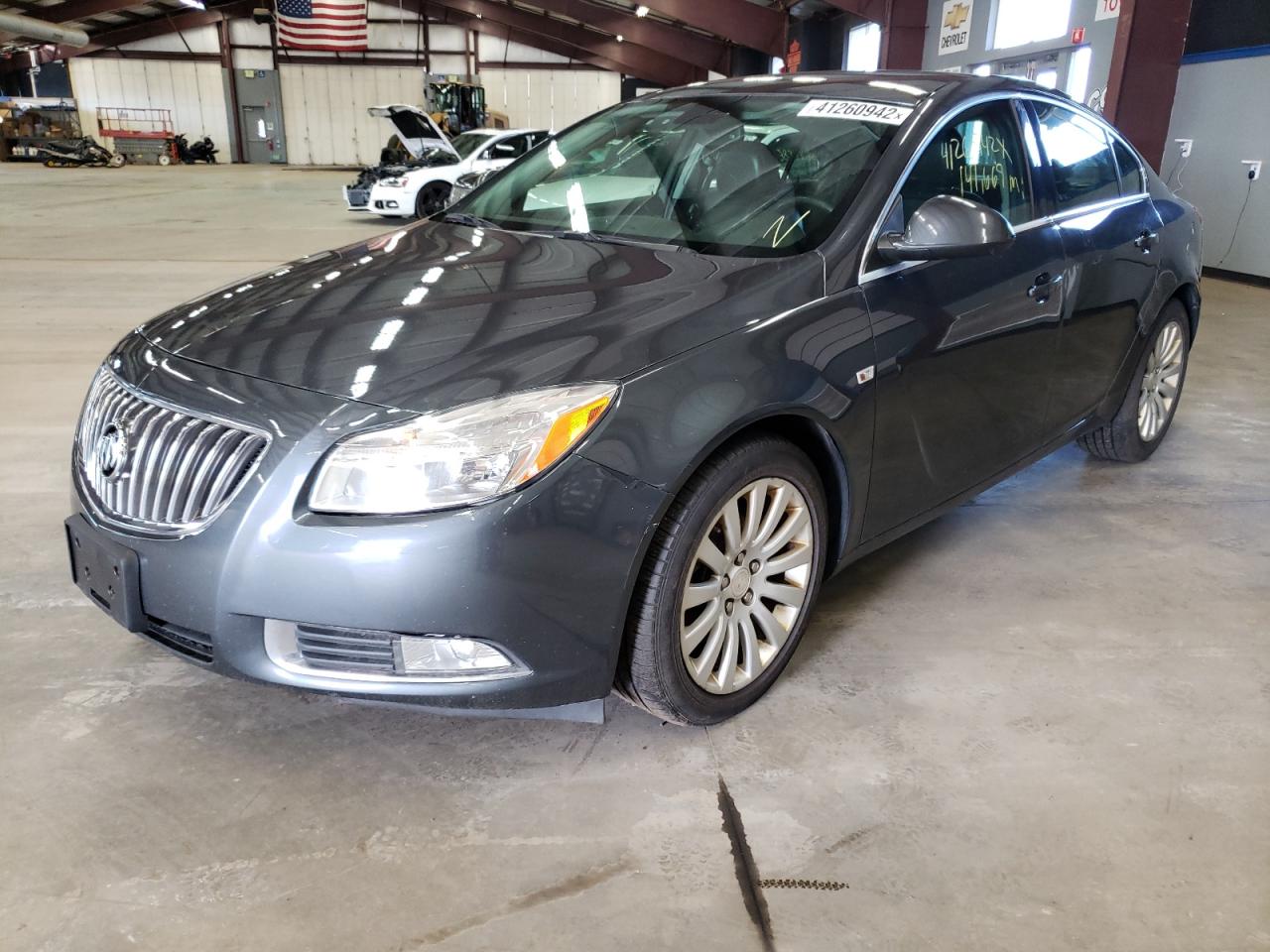 Photo 2 from auction – 2011 BUICK REGAL CXL with VIN 2G4GN5EC6B9175356