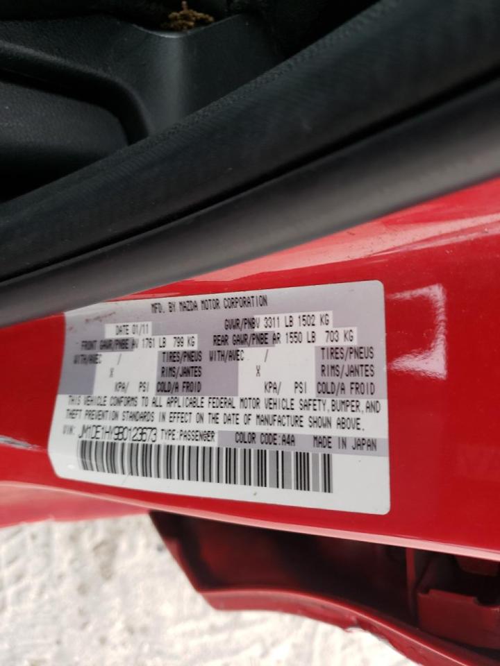 Photo 10 from auction – 2011 MAZDA MAZDA2 with VIN JM1DE1HY9B0123673