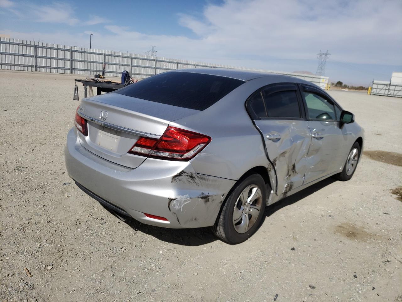 Photo 4 from auction – 2013 HONDA CIVIC LX with VIN 19XFB2F59DE293476