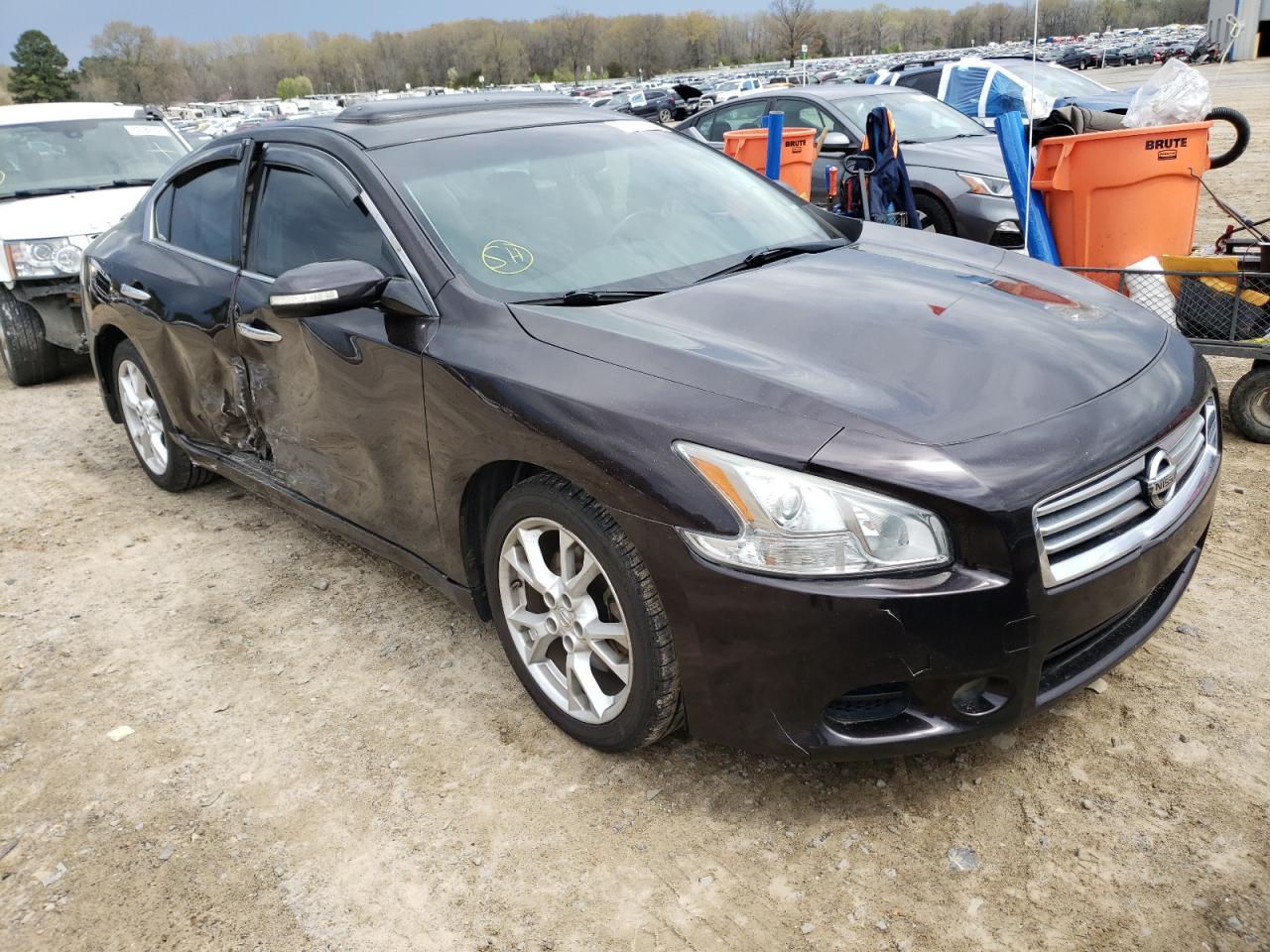 Photo 1 from auction – 2013 NISSAN MAXIMA S with VIN 1N4AA5AP5DC811460