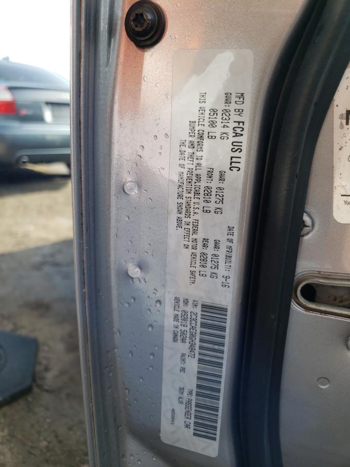Photo 10 from auction – 2016 CHRYSLER 300C with VIN 2C3CCAEG0GH348472