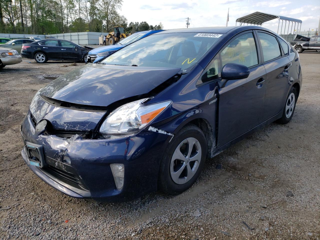 Photo 2 from auction – 2014 TOYOTA PRIUS with VIN JTDKN3DU9E1809121