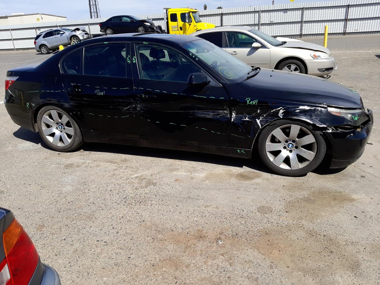 Photo 9 from auction – 2007 BMW 530 I with VIN WBANE73527CM49631