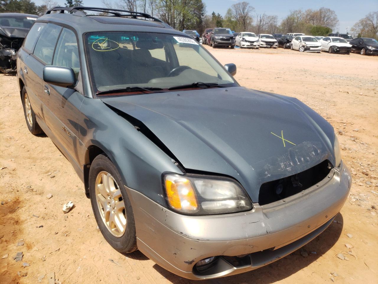 SUBARU LEGACY OUT 2002 with VIN 4S3BH686427621992 - Photo from auction