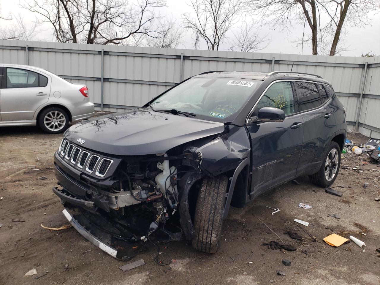 Photo 2 from auction – 2018 JEEP COMPASS LI with VIN 3C4NJDCB0JT178051