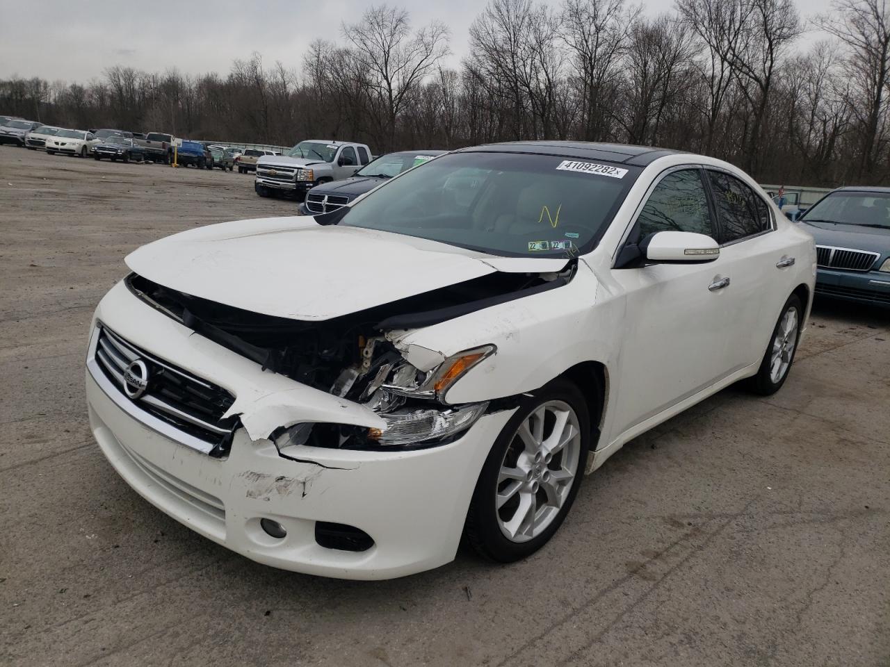 Photo 2 from auction – 2012 NISSAN MAXIMA S with VIN 1N4AA5AP5CC853030