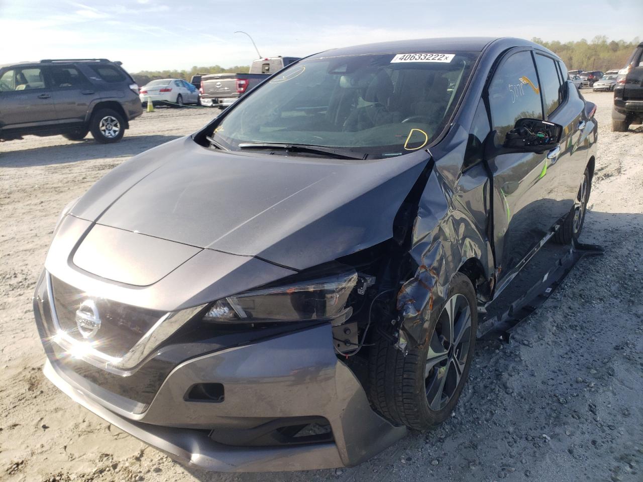 Photo 2 from auction – 2022 NISSAN LEAF SV with VIN 1N4AZ1CV4NC550255