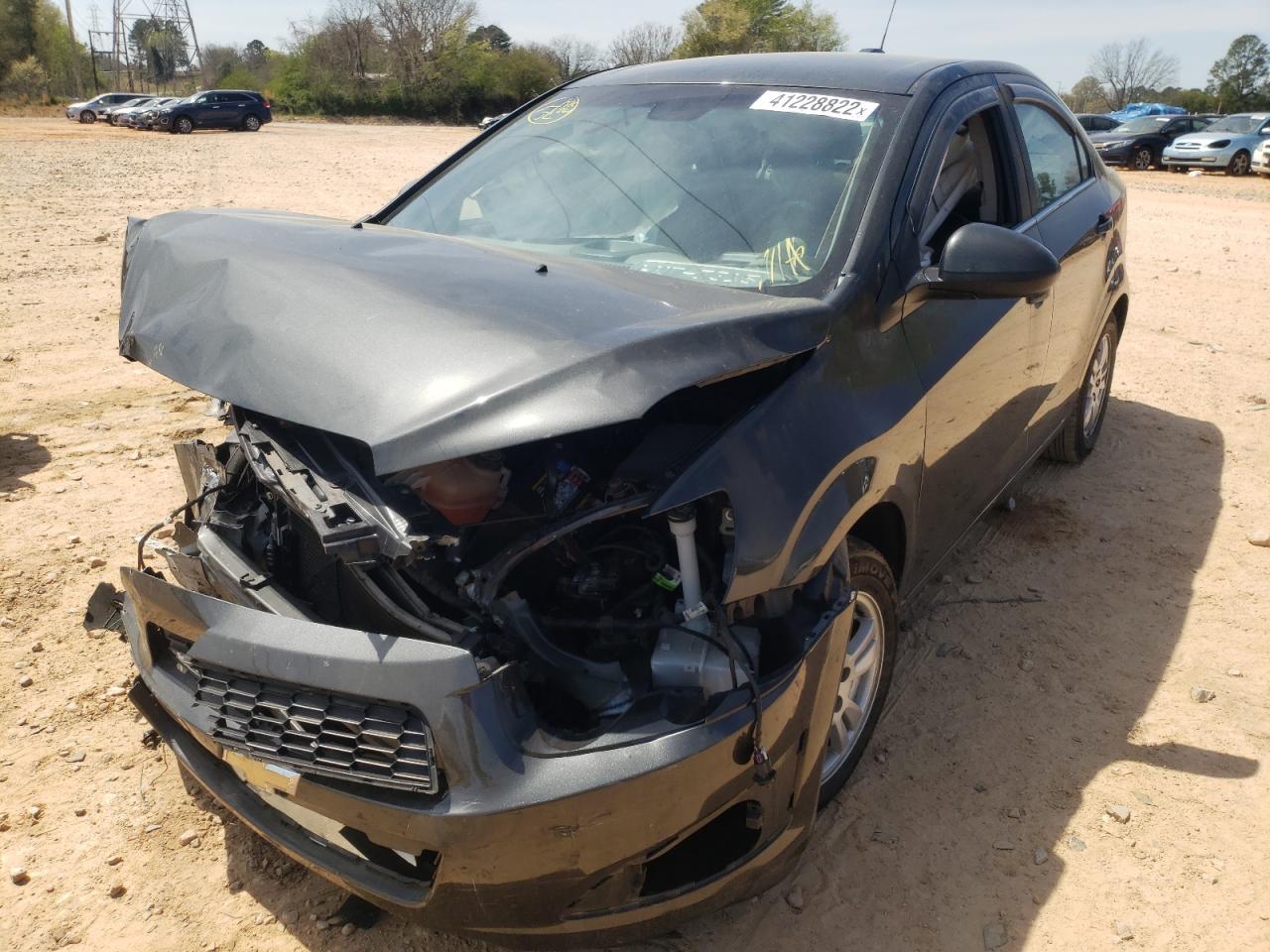 Photo 2 from auction – 2016 CHEVROLET SONIC LT with VIN 1G1JC5SH6G4179135