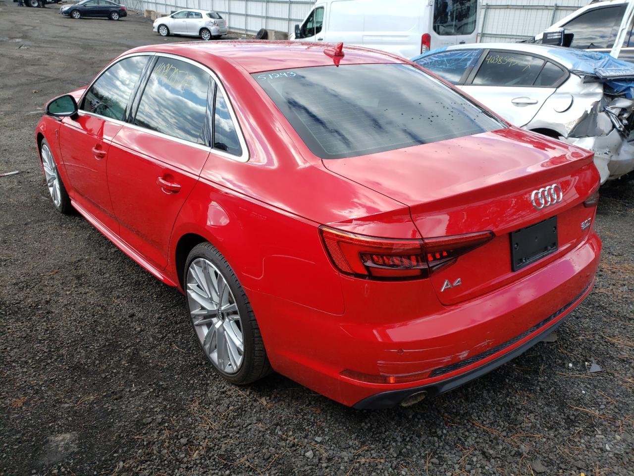 Photo 3 from auction – 2017 AUDI A4 PRESTIG with VIN WAUFNAF45HN044566