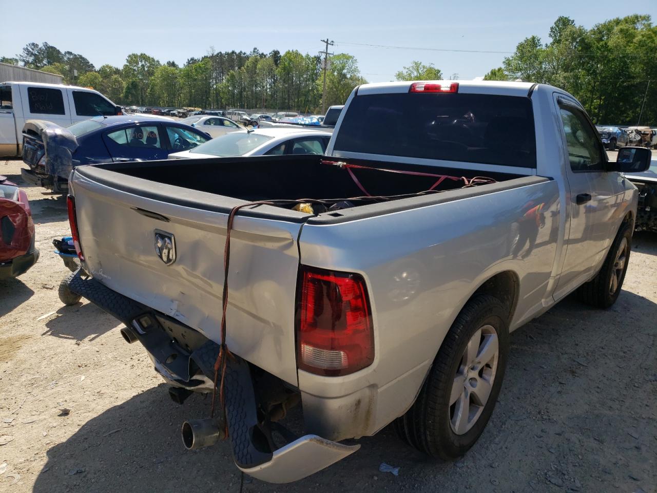 Photo 4 from auction – 2012 DODGE RAM 1500 S with VIN 3C6JD6AT6CG250712