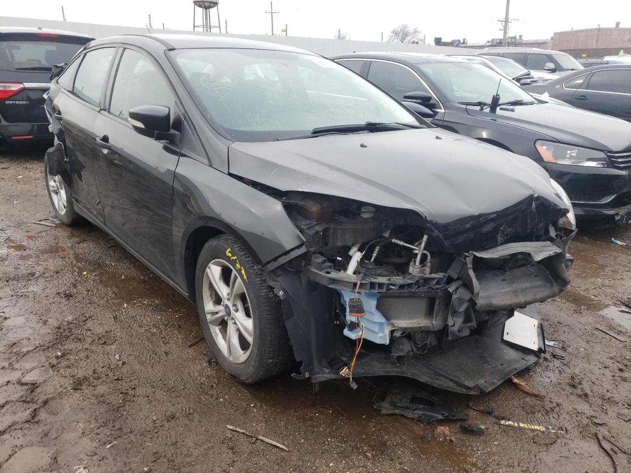 FORD FOCUS SE 2014 with VIN 1FADP3F22EL427845 - Photo from auction
