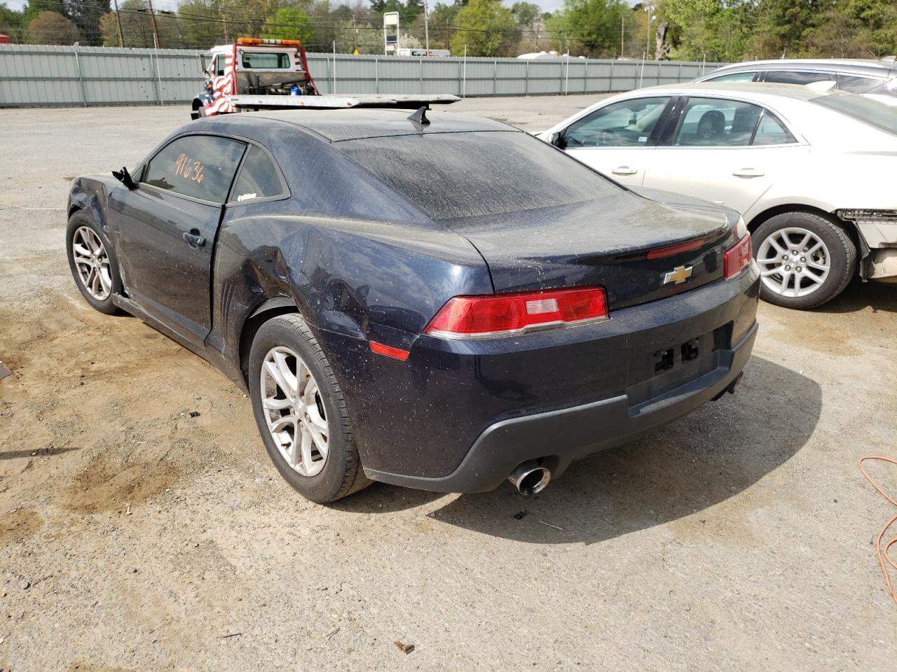 Photo 3 from auction – 2015 CHEVROLET CAMARO LS with VIN 2G1FB1E39F9178591