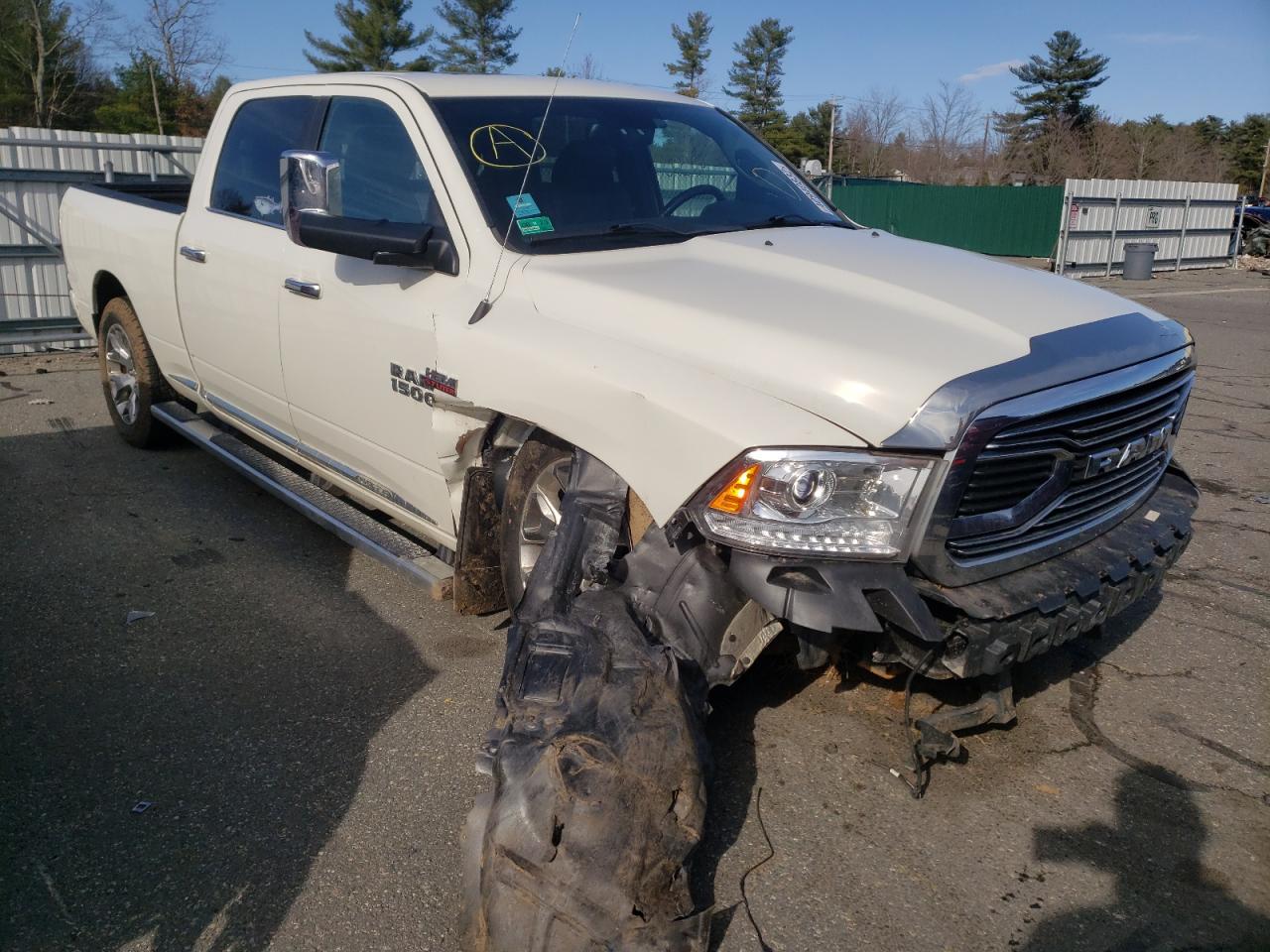 DODGE 1500 2017 with VIN 1C6RR7WT0HS828404 - Photo from auction