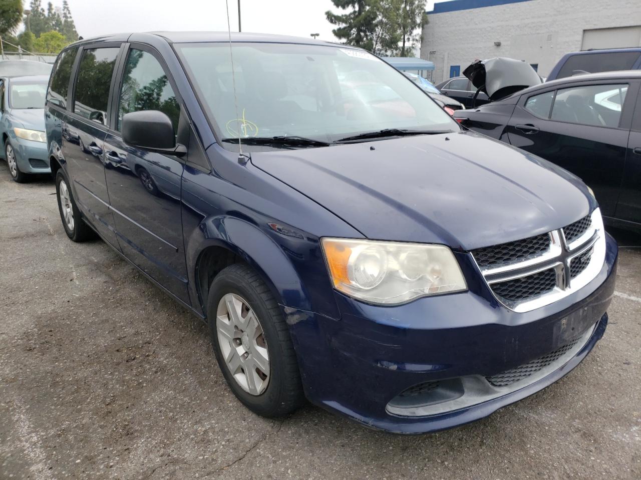 DODGE GRAND CARA 2012 with VIN 2C4RDGBG7CR226206 - Photo from auction