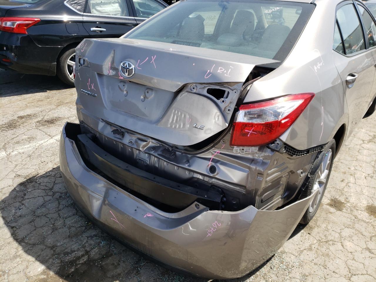 Photo 9 from auction – 2015 TOYOTA COROLLA L with VIN 5YFBURHE7FP182571