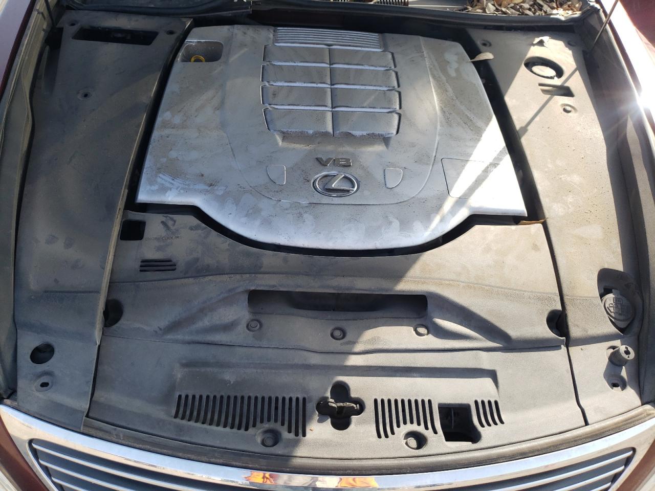 Photo 7 from auction – 2009 LEXUS LS 460 with VIN JTHCL46F295004475