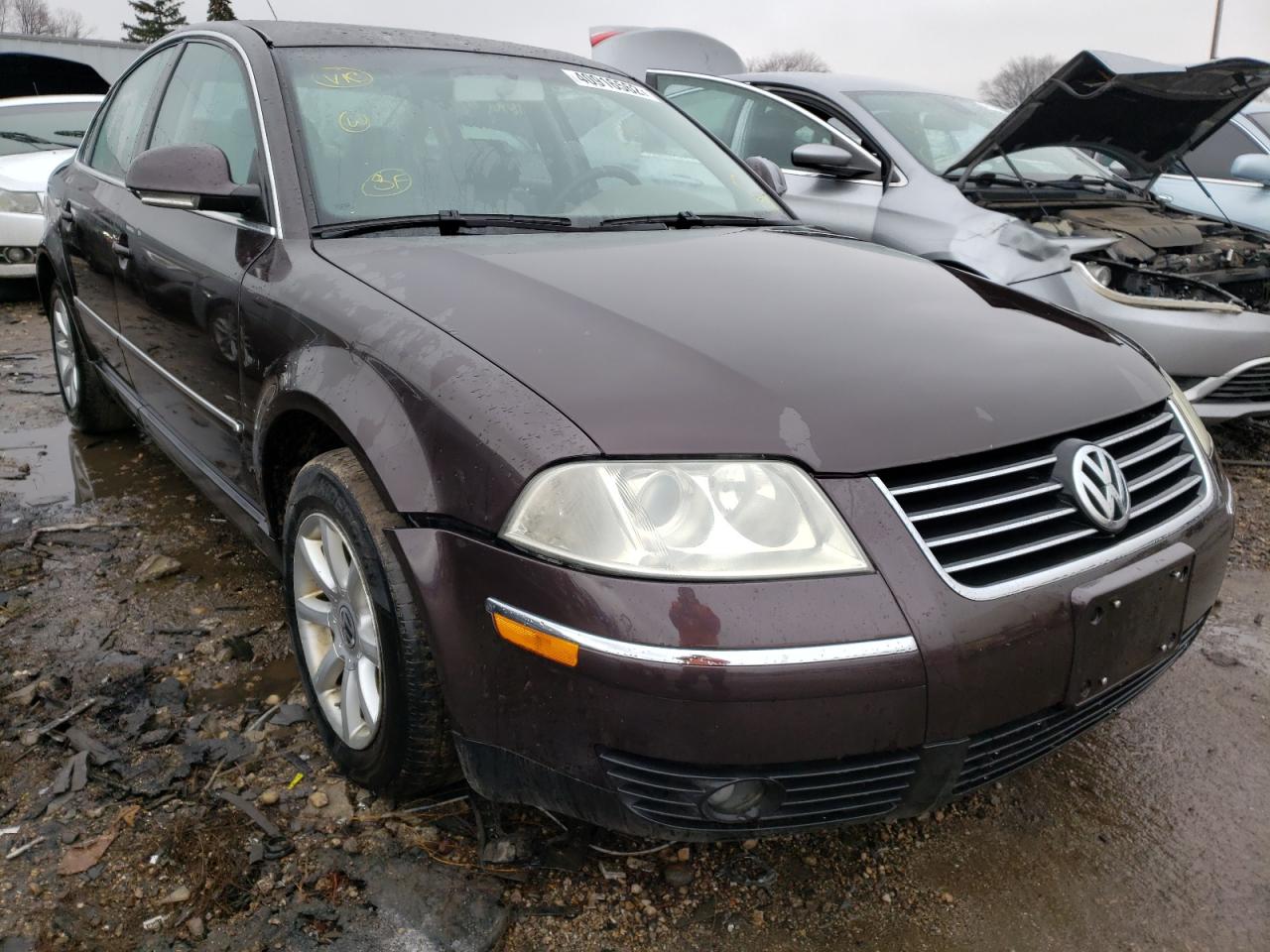 Photo 1 from auction – 2004 VOLKSWAGEN PASSAT GLS with VIN WVWPD63B14P191105