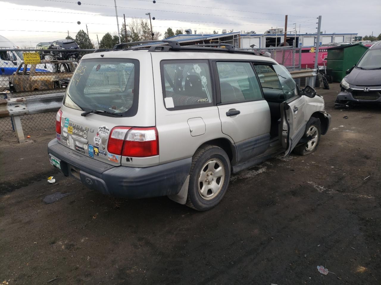 Photo 4 from auction – 2001 SUBARU FORESTER L with VIN JF1SF635X1H722554