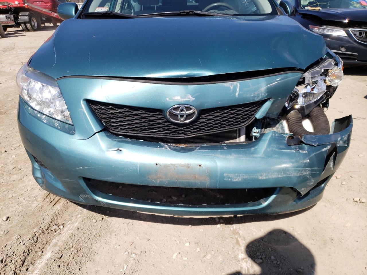 Photo 9 from auction – 2010 TOYOTA COROLLA BA with VIN JTDBU4EE3A9107985