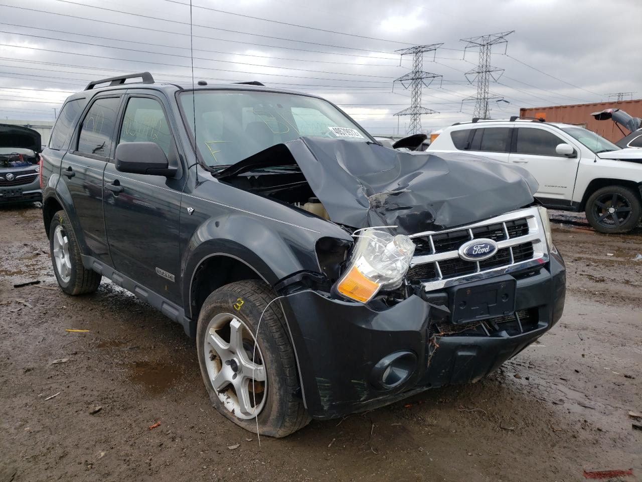 FORD ESCAPE XLT 2008 with VIN 1FMCU93128KB41335 - Photo from auction
