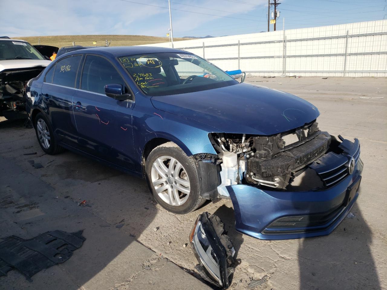 Photo 1 from auction – 2017 VOLKSWAGEN JETTA S with VIN 3VW2B7AJ8HM239613
